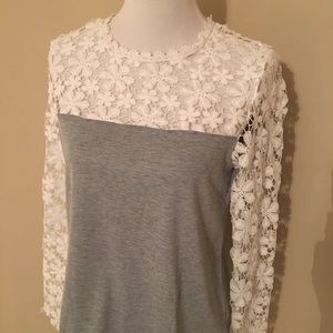 Lacey top. So beautiful and sexy on.